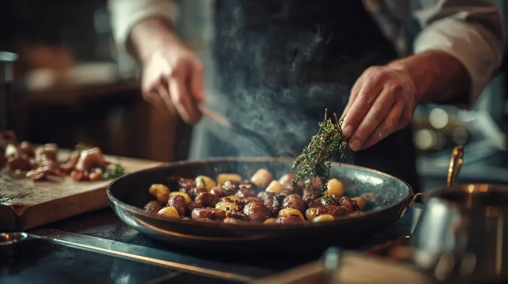 preparación casera de salchipapa gourmet paso a paso