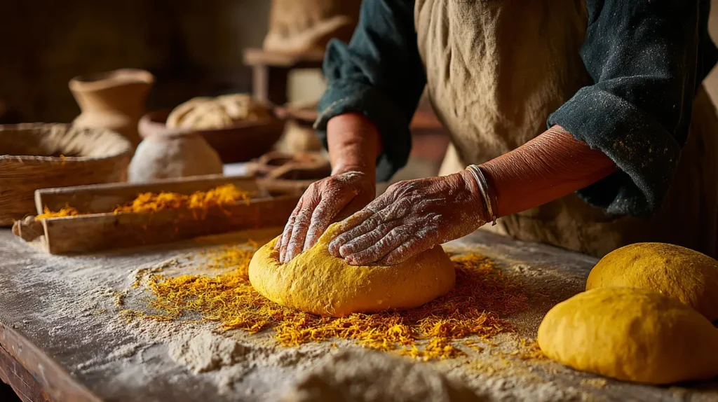 panadero preparando pan conchasúchil edición especial otoño 2025