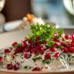 best ingredients for chiles en nogada plated with nogada and sides