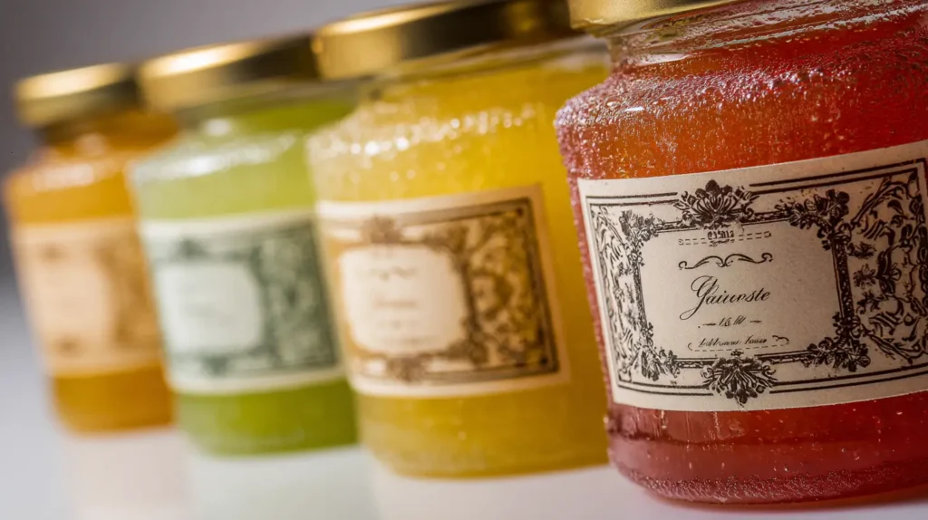 gelatinas gourmet para vender con empaque elegante