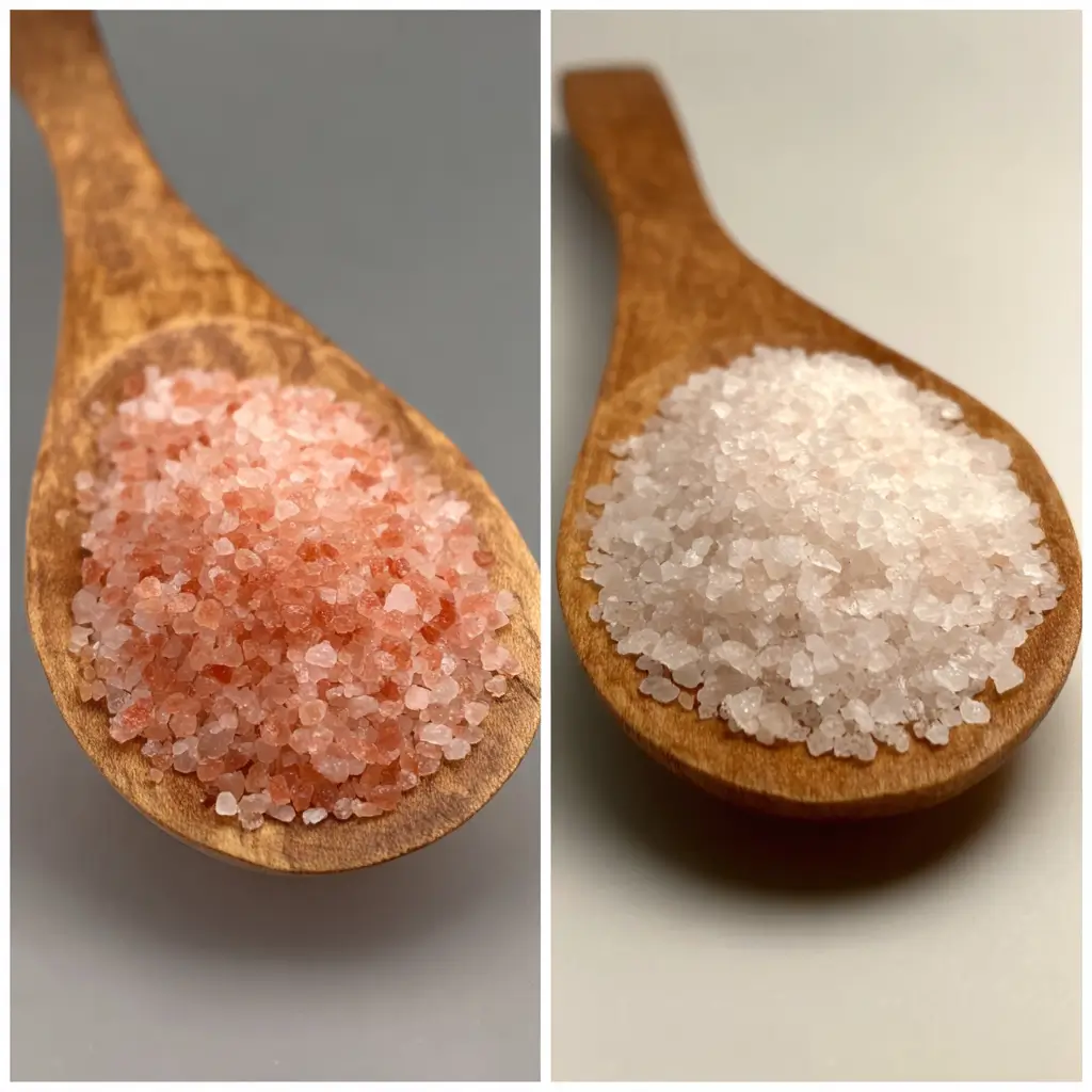 diferencia entre sal rosa del Himalaya y sal común