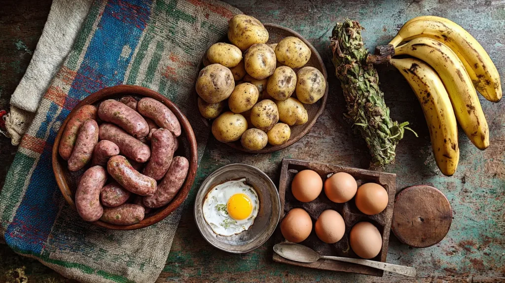 Preparación paso a paso de la salchipapa a lo pobre receta casera