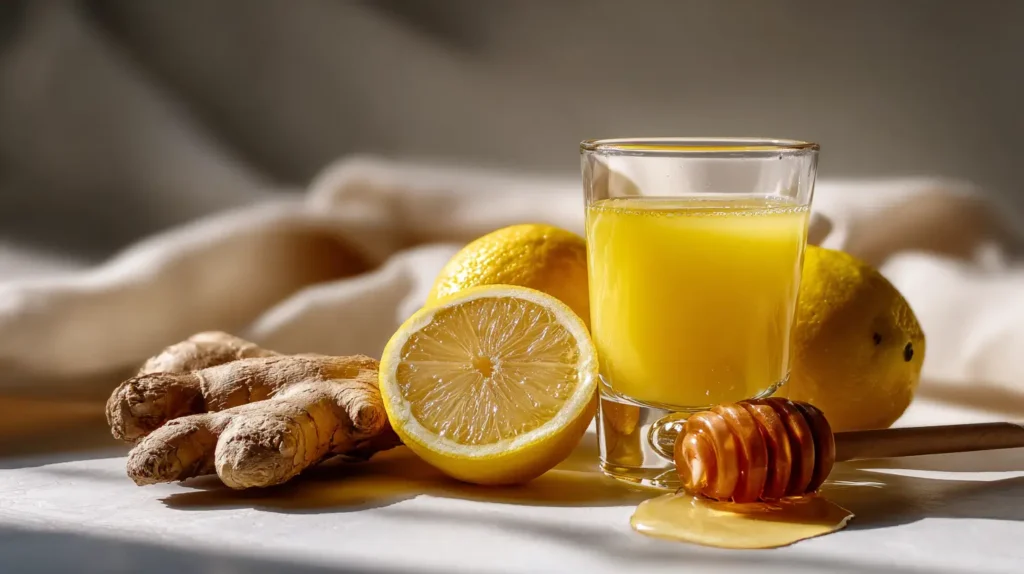 shot de jengibre receta medicinal