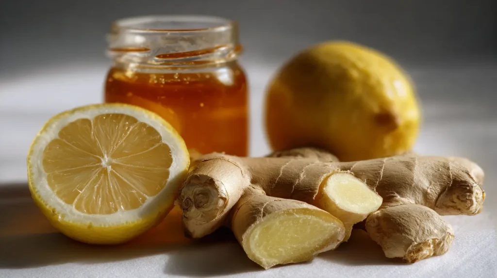 Propiedades de la infusión de jengibre y limón