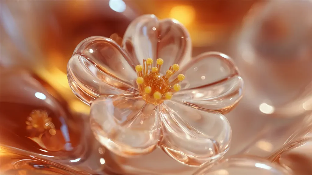 Gelatina artística 3D con formas originales y efecto tridimensional