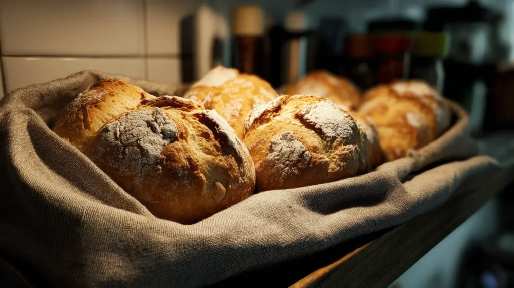 Conservación del pan de muerto relleno artesanal casero