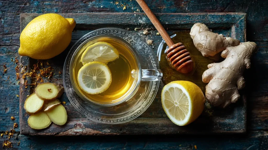 Receta de infusión de jengibre y limón paso a paso