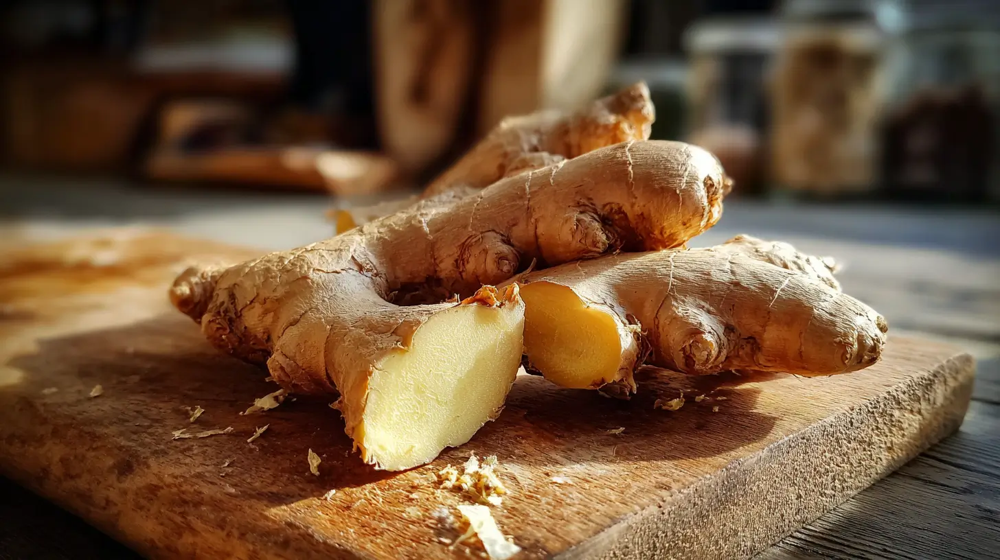 jengibre receta en cocina natural