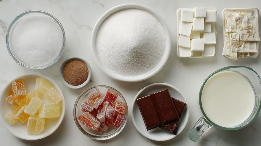 ingredientes para hacer gelatina sin sabor