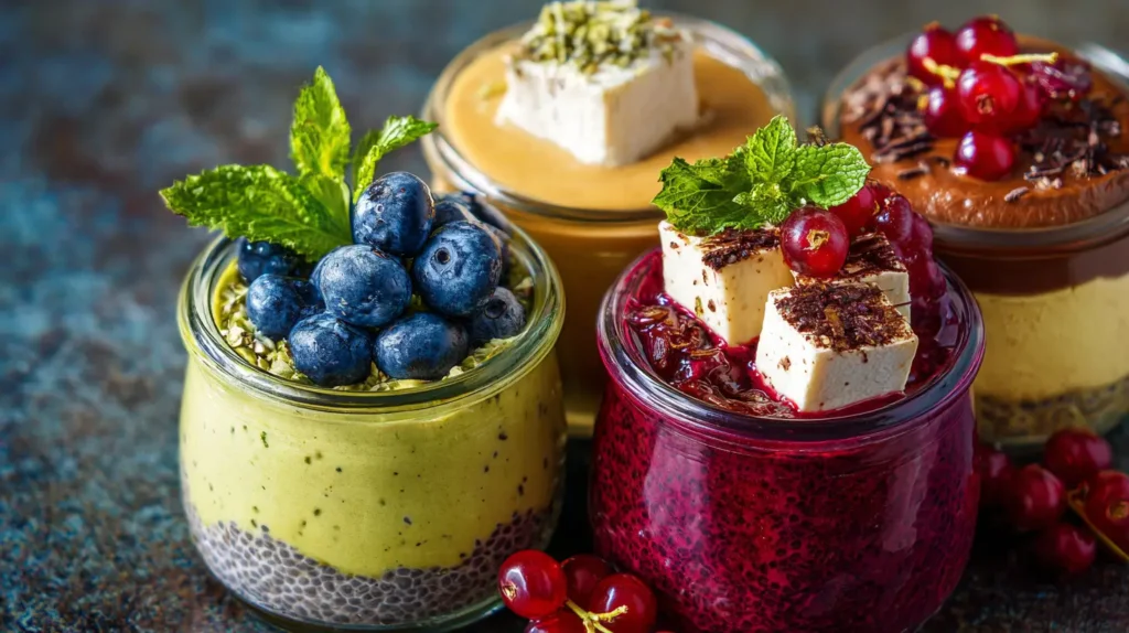 Beneficios nutricionales de los postres proteicos veganos