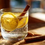 bebida Ozempic natural para adelgazar con chía, limón y canela