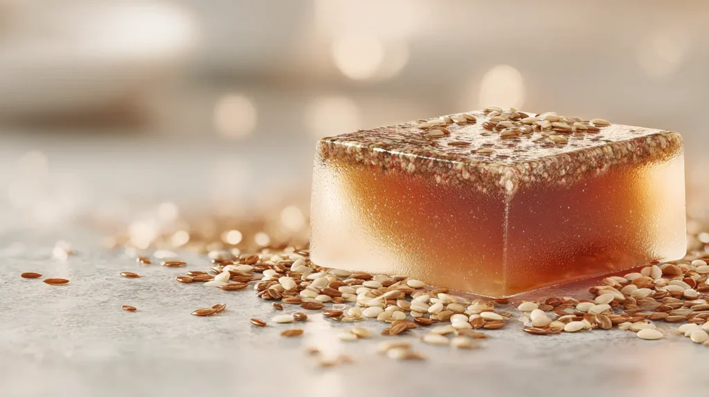 Gelatina bariátrica con semillas usada en la dieta de la gelatina para adelgazar Doctor Juan Rivera