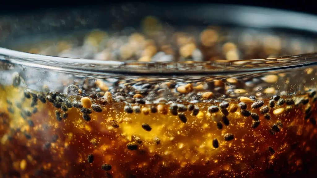 “gelatina con semillas bariátricas para el truco de la gelatina para adelgazar”