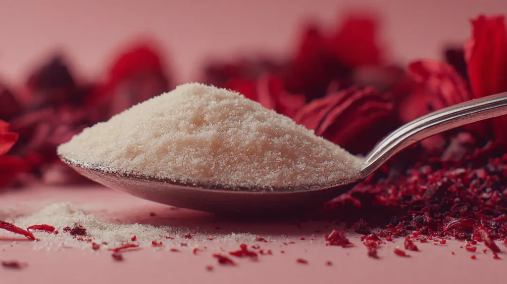 Ingredientes para la receta de gelatina bariátrica con gelatina sin sabor