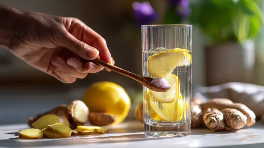 preparación paso a paso del Mounjaro natural con sal rosa