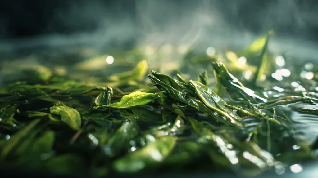 preparar té verde para adelgazar hojas infusión