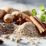 receta de metformina natural con ingredientes caseros en primer plano