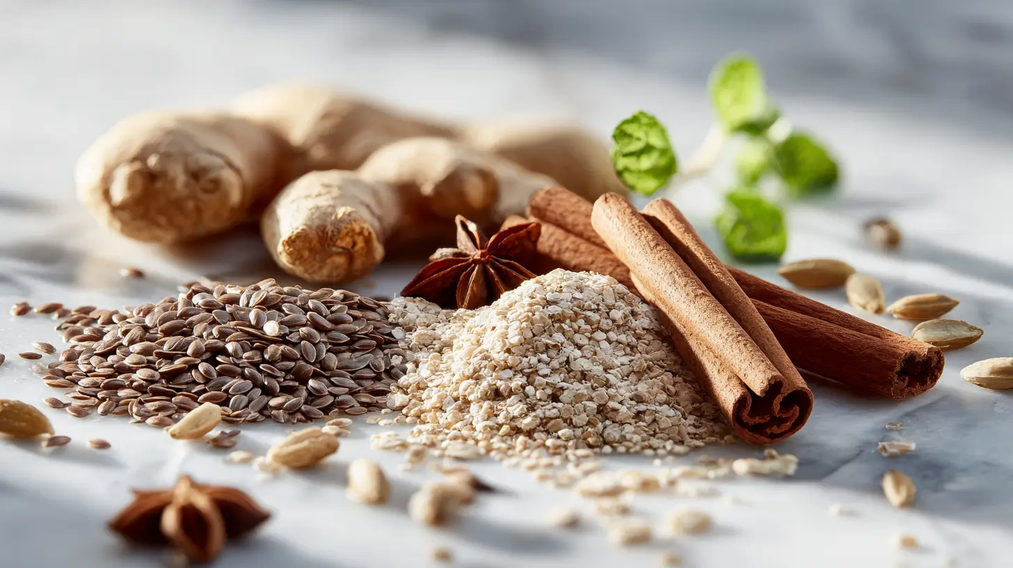 receta de metformina natural con ingredientes caseros en primer plano