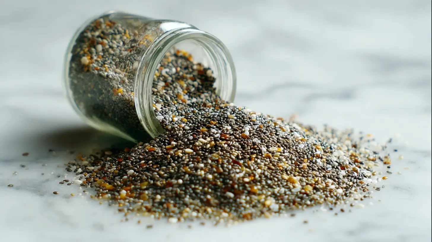 receta de semillas bariátricas mezcla hidratada en vaso