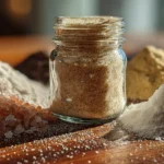 sal de caballo mezcla casera en frasco