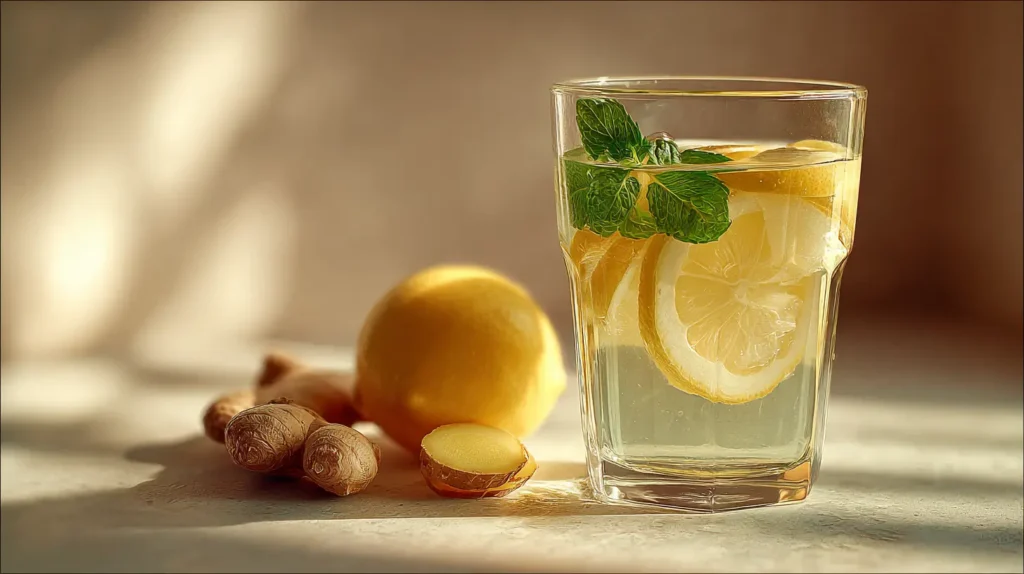 té bariátrico con limón suave para pacientes después de cirugía