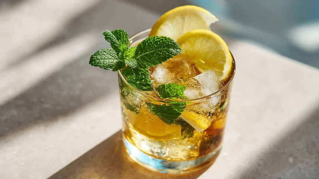 té verde para adelgazar frío con limón