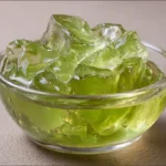 gelatina bariátrica coreana en primer plano