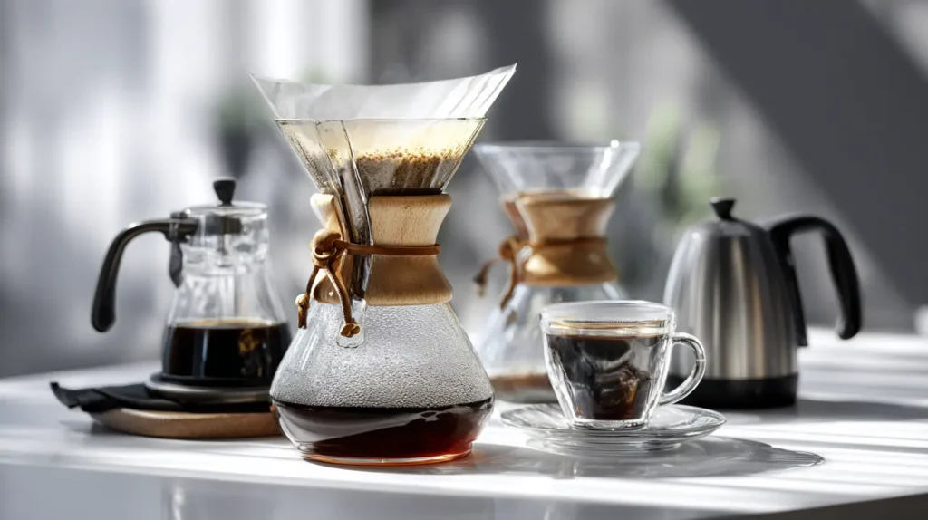 métodos de preparación de café en casa