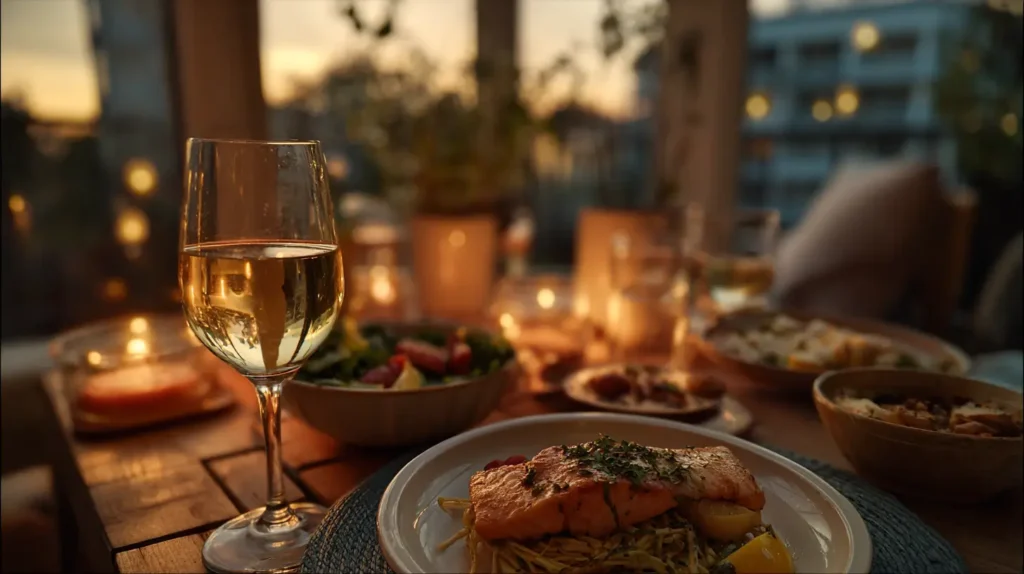 cena GLP-1 natural para la noche