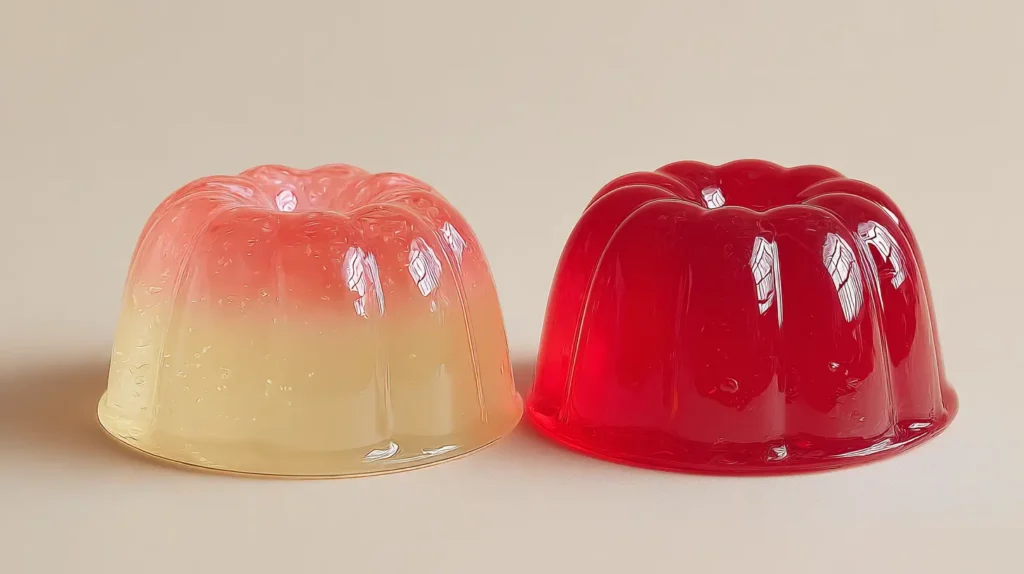 Comparación entre gelatina coreana para bajar de peso y gelatina bariátrica