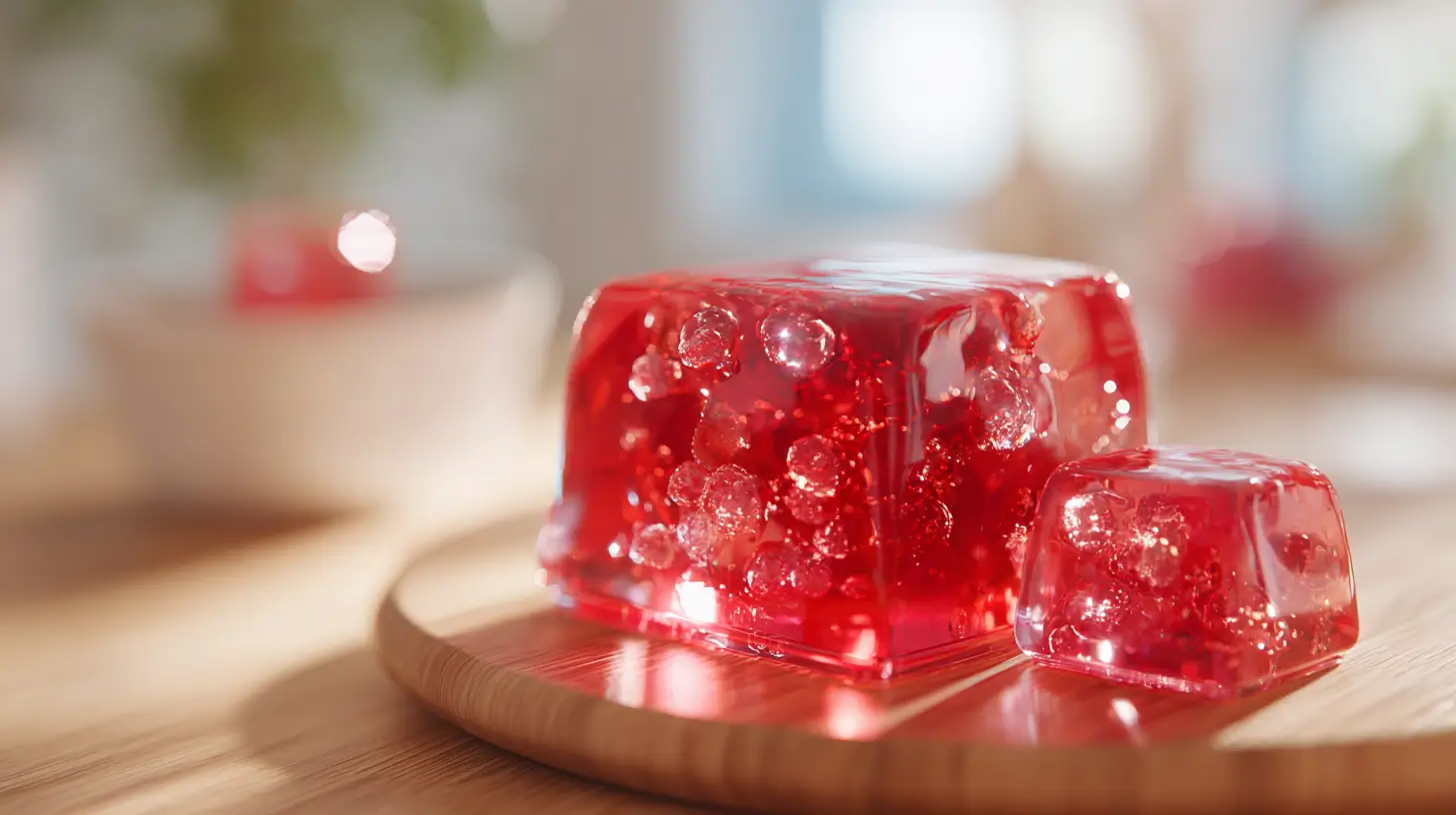 protocolo de la gelatina bariátrica en una porción individual sin azúcar