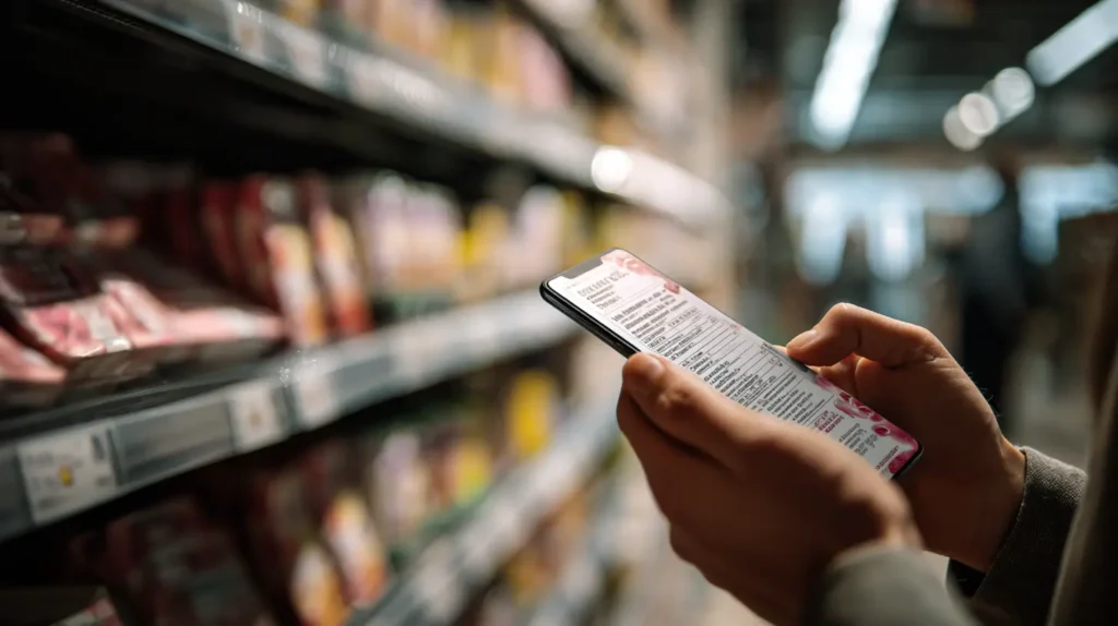 revisar etiquetas ingredientes gelatina coreana