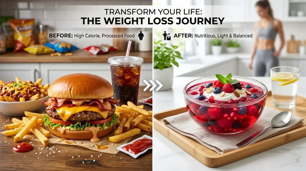 Gelatina mounjaro para reducir el apetito de forma natural